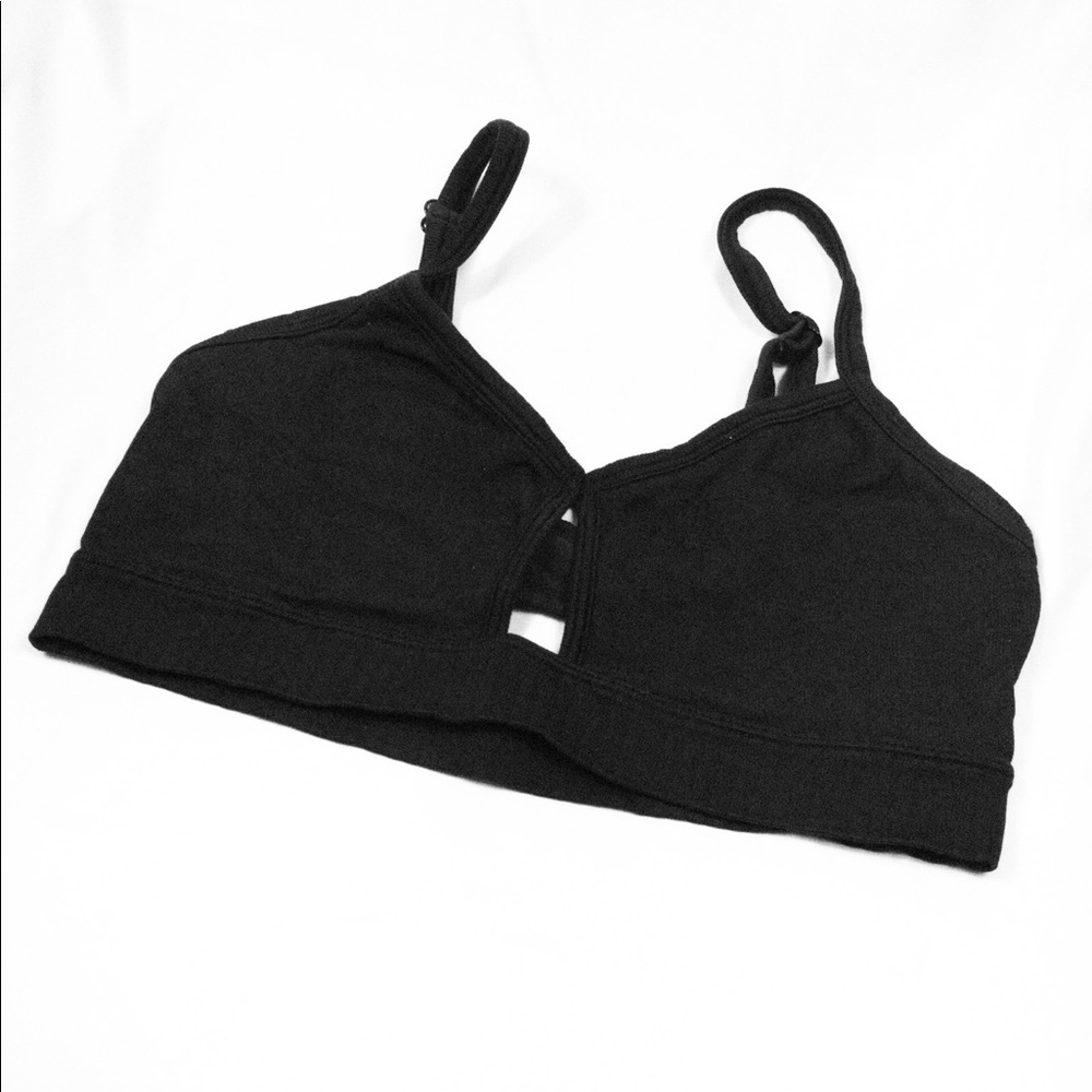 Small, Black Auden bra.